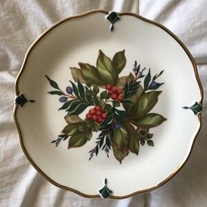 Princess House Cake Stand Winter Garden #1238 Cake Plate Footed